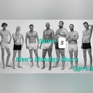Sign Up Mon 4/6♂️Men Share♂️Share 10♂️